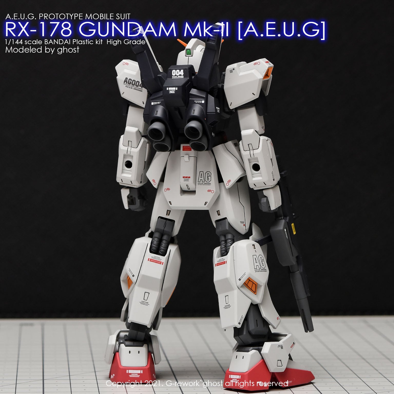 G-rework DECAL [HG] GUNDAM MK-2 (A.E.U.G.)
