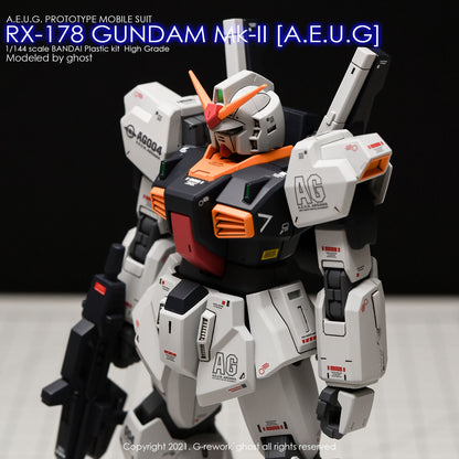 G-rework DECAL [HG] GUNDAM MK-2 (A.E.U.G.)