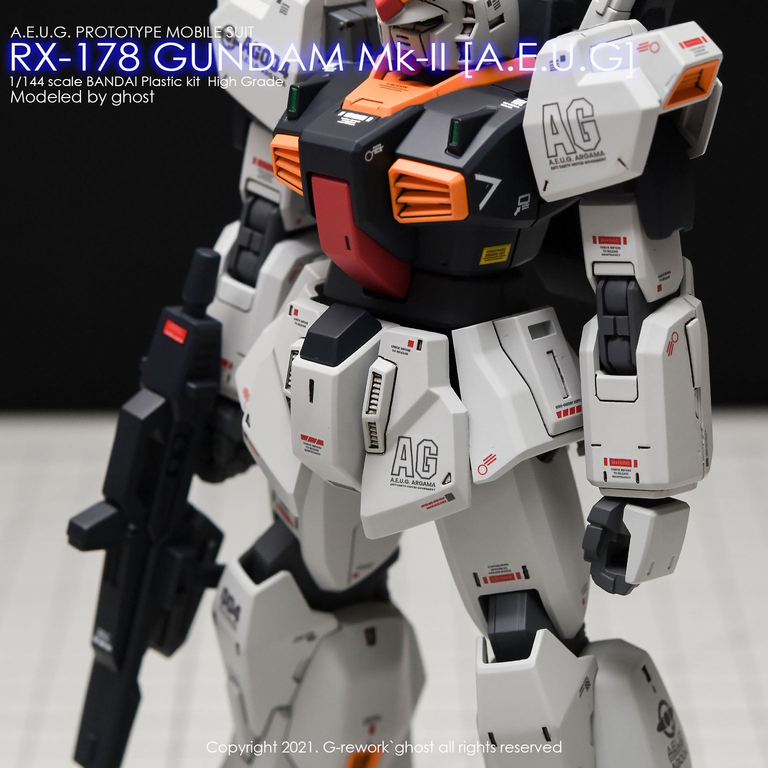 G-rework DECAL [HG] GUNDAM MK-2 (A.E.U.G.)