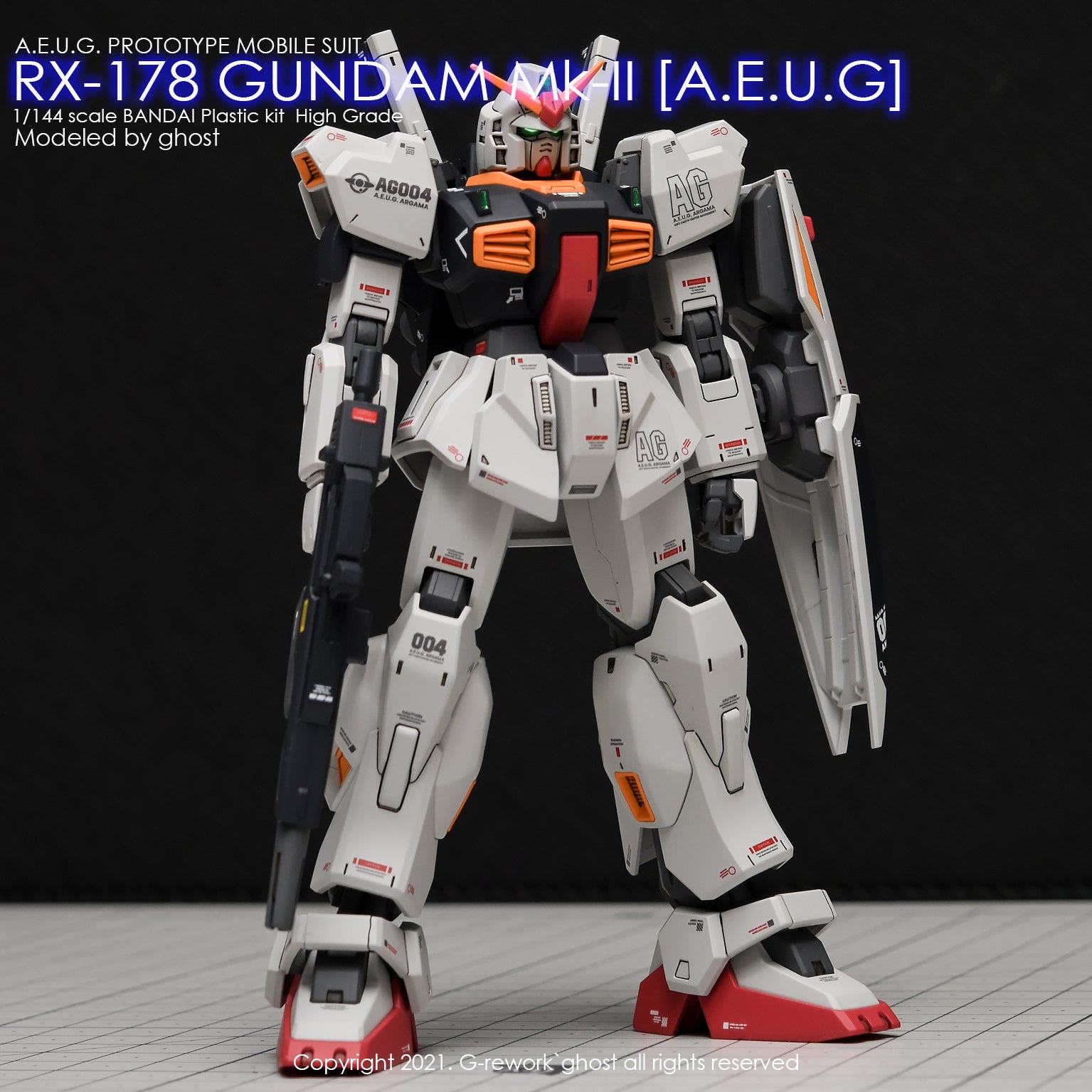 G-rework DECAL [HG] GUNDAM MK-2 (A.E.U.G.)