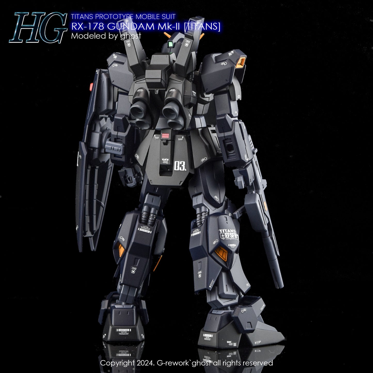 G-rework  DECAL [HG] GUNDAM MK-2 (TITANS)