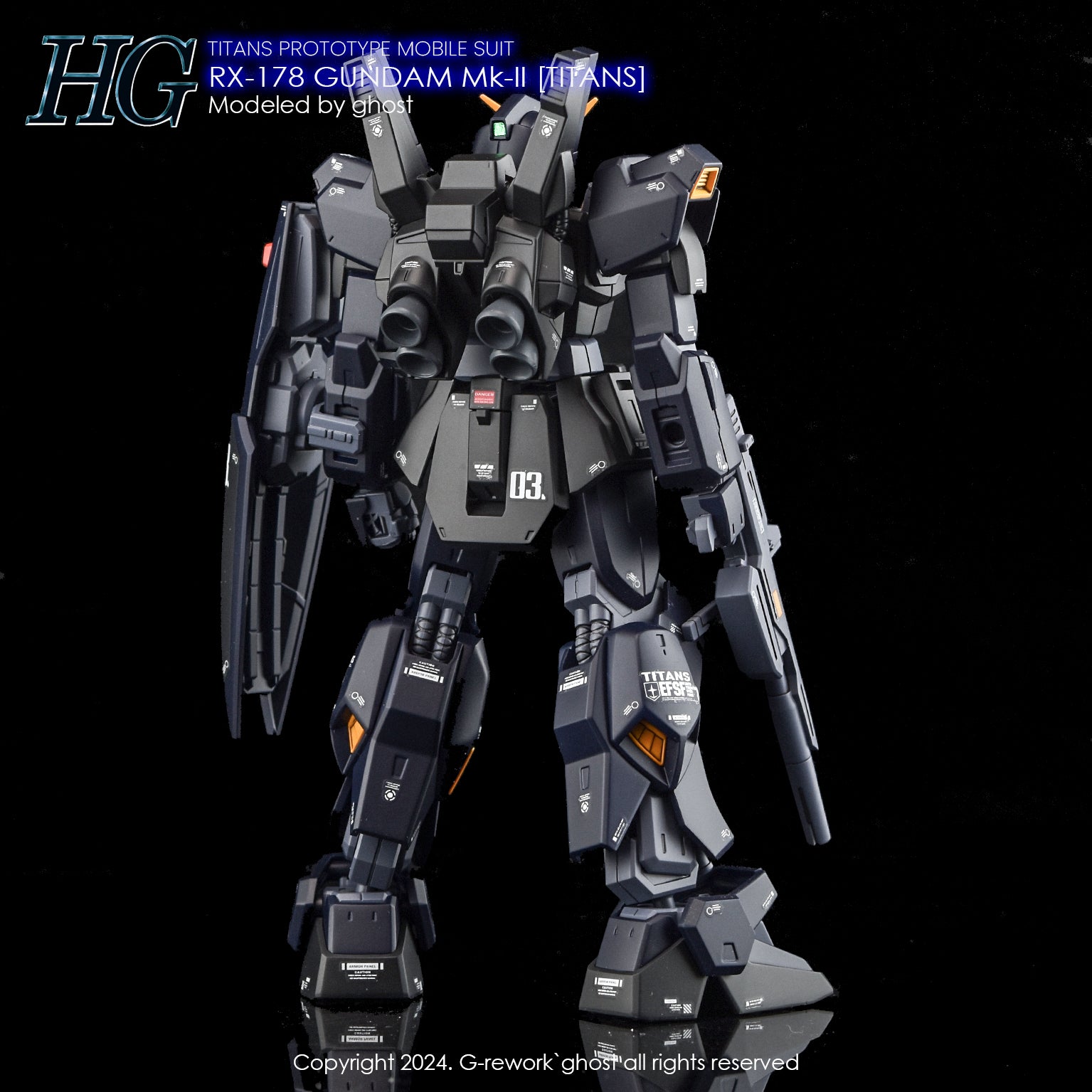 G-rework  DECAL [HG] GUNDAM MK-2 (TITANS)