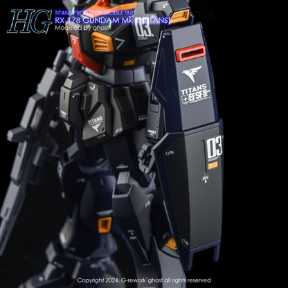 G-rework  DECAL [HG] GUNDAM MK-2 (TITANS)