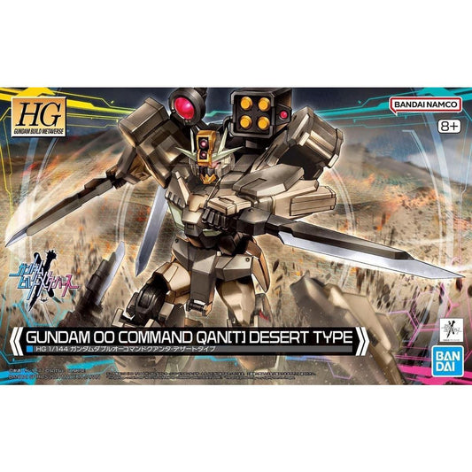 GUNDAM – HG 1/144 Gundam 00 Command Qan[T] Desert Type Model Kit