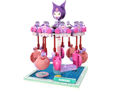 HELLO KITTY - YuMe Blocks Summer Wunderland - Kuromi Swing Ride