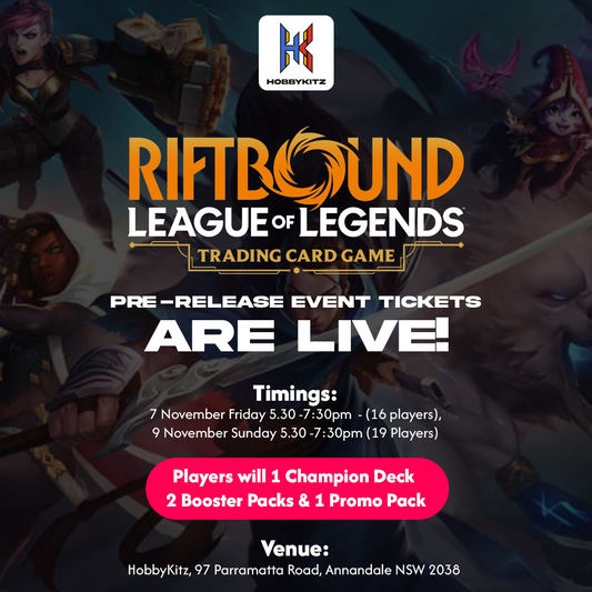 HobbyKitz Riftbound TCG Event Ticket