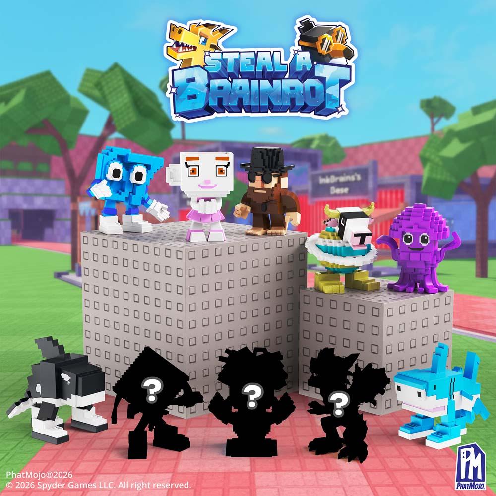 Steal A Brainrot Mystery Minifigures Blind Box Collectible Toy Figure