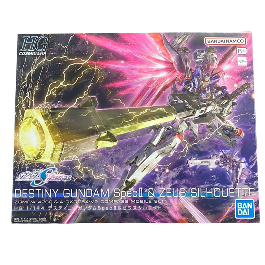 HG 1/144 DESTINY GUNDAM SpecⅡ&ZEUS SILHOUETTE