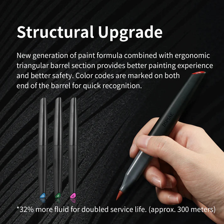 [PRE-ORDER]  DSPIAE MK Eco-friendly Water-based Soft Head Markers with Multi Colors