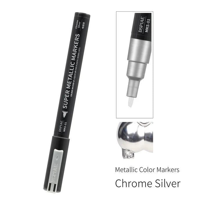 [PRE-ORDER]  DSPIAE MKS Super Metallic Color Markers