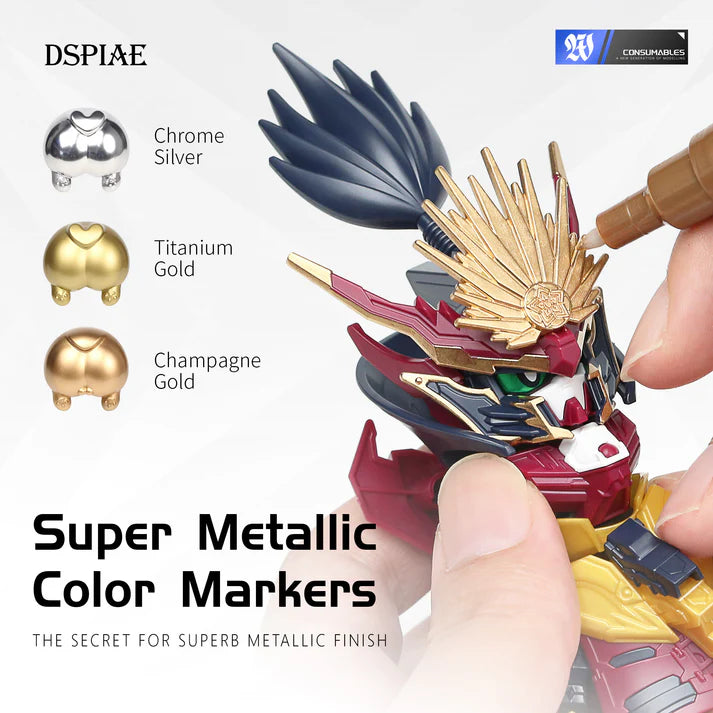 [PRE-ORDER]  DSPIAE MKS Super Metallic Color Markers