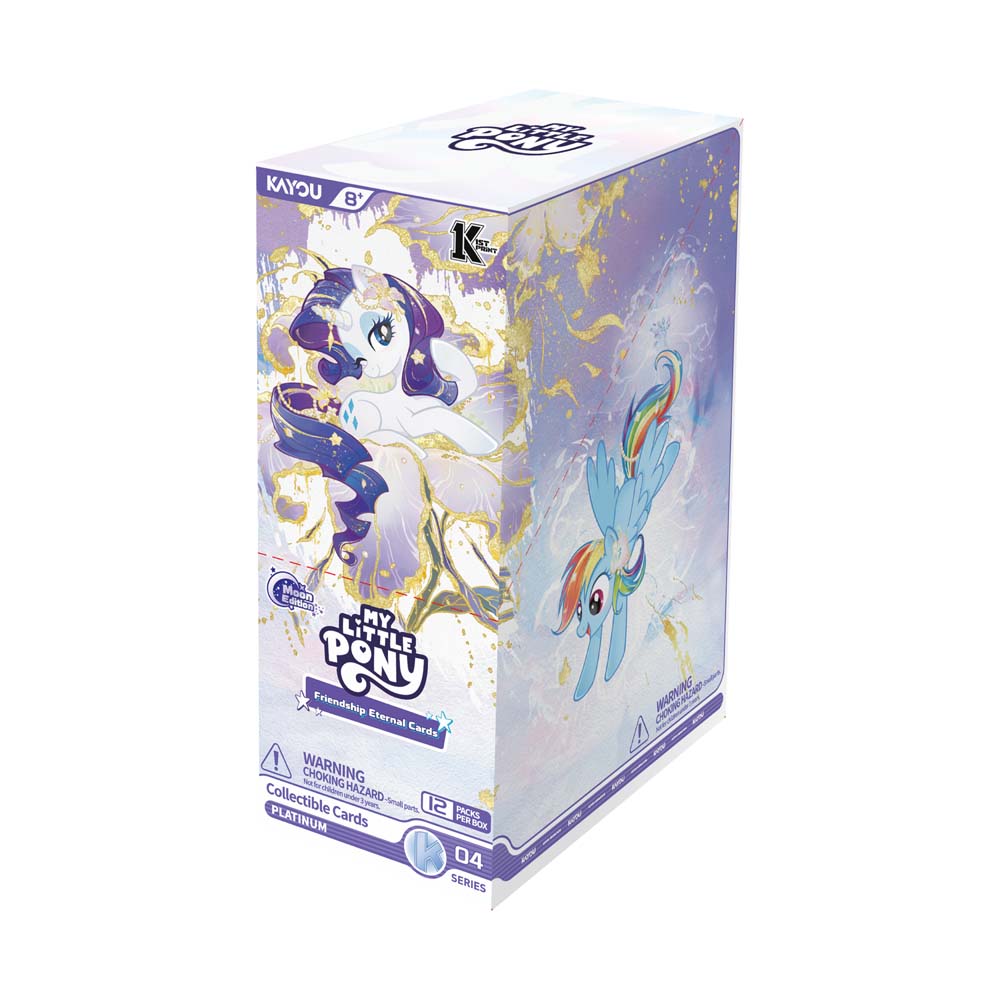  Kayou My Little Pony Friendship Eternal Moon Edition Collector Card Foil Booster Pack Series 4