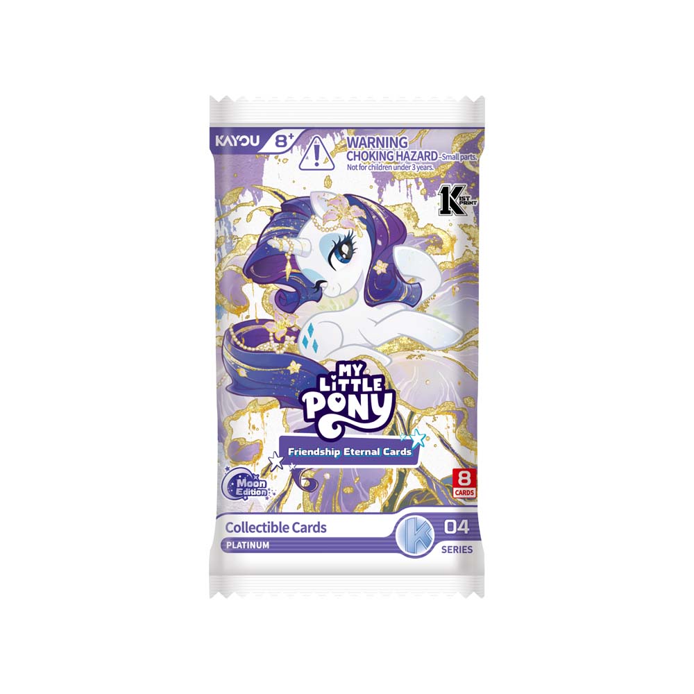  Kayou My Little Pony Friendship Eternal Moon Edition Collector Card Foil Booster Pack Series 4