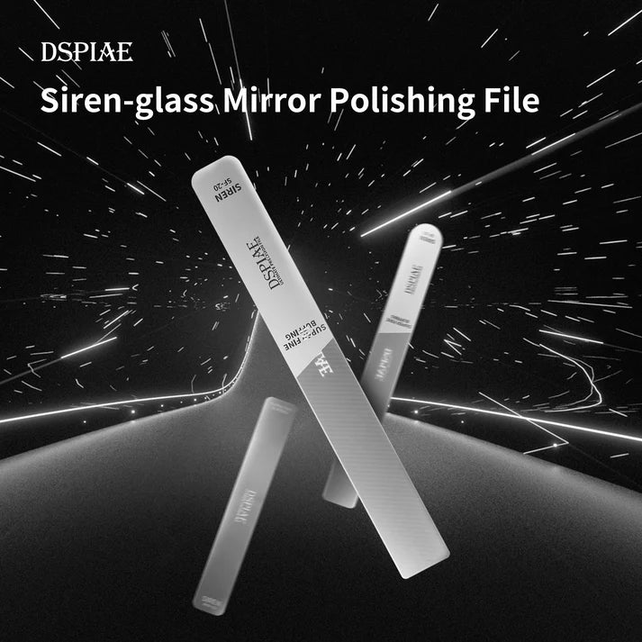 DSPIAE Irregular Glass Mirror Polishing File