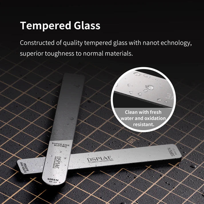 DSPIAE Irregular Glass Mirror Polishing File