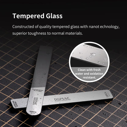 DSPIAE Irregular Glass Mirror Polishing File