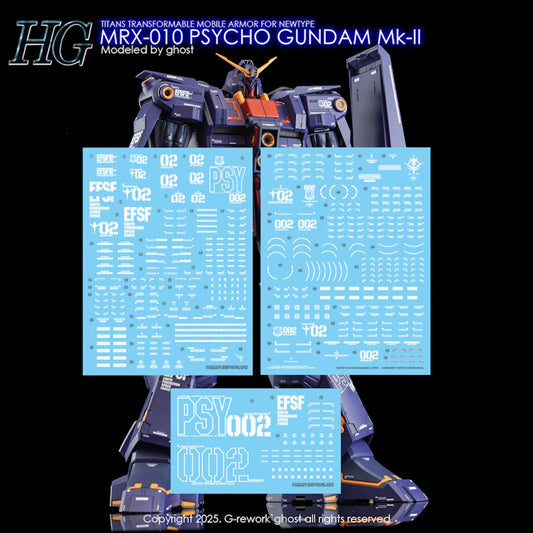 CUSTOM DECAL [HG] PSYCHO GUNDAM Mk2