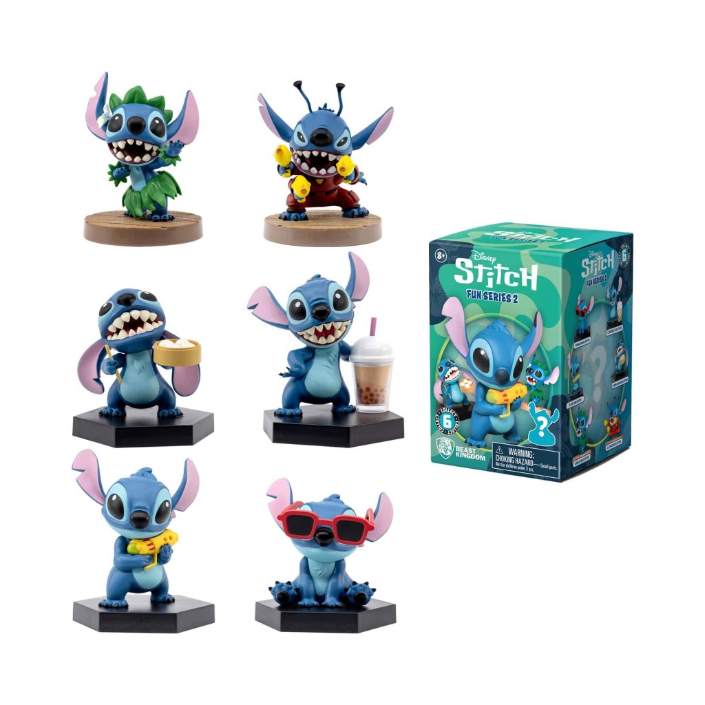 [PRE-ORDER]YuMe Lilo & Stitch Hero Blind Box Fun Series 2 Figures