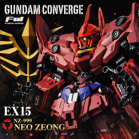 GUNDAM - CONVERGE NEO ZEONG & OPTION PARTS SET W/O GUM