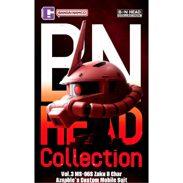 BN Head Collection Vol.3 MS-06S Zaku II