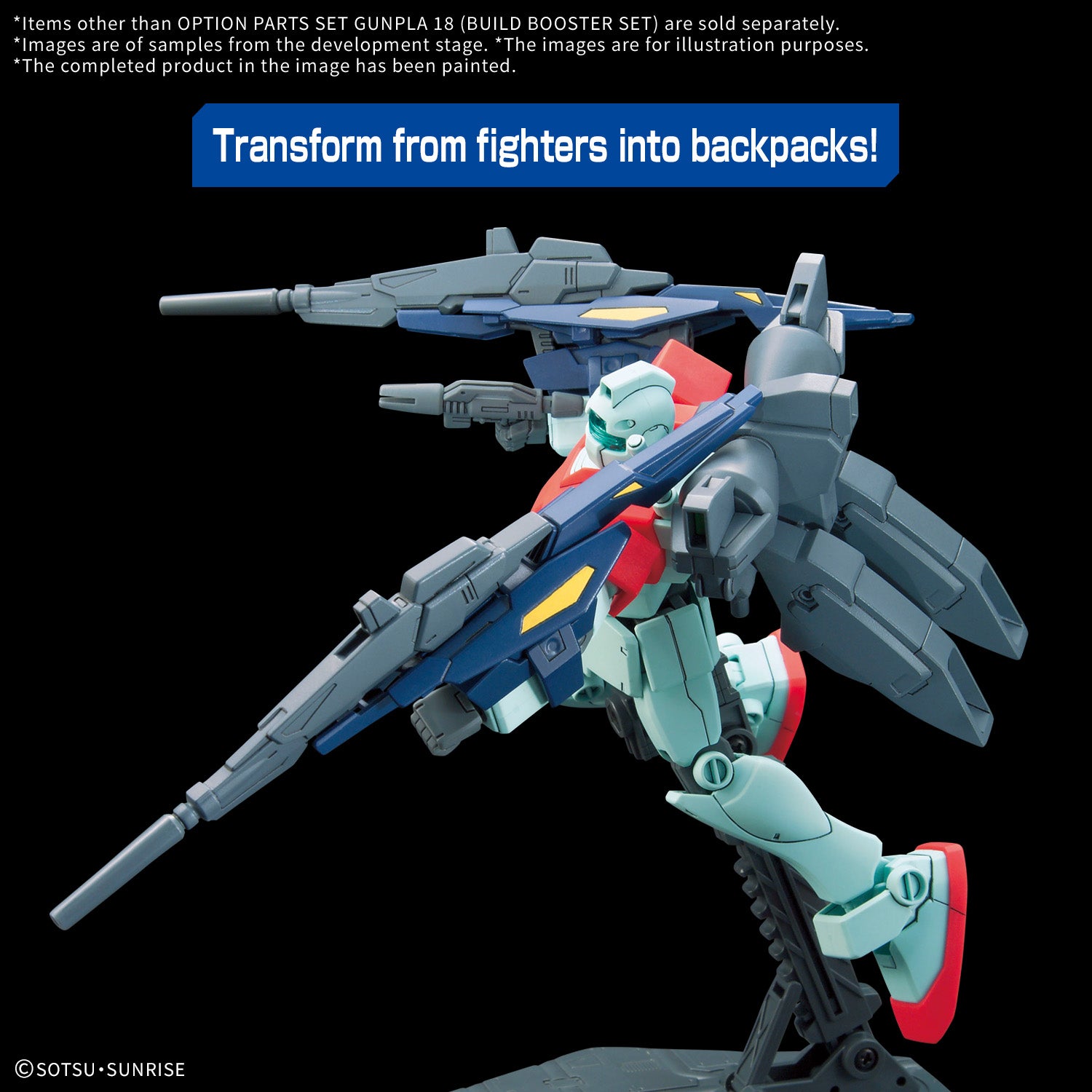  OPTION PARTS SET GUNPLA 18 (BUILD BOOSTER SET)