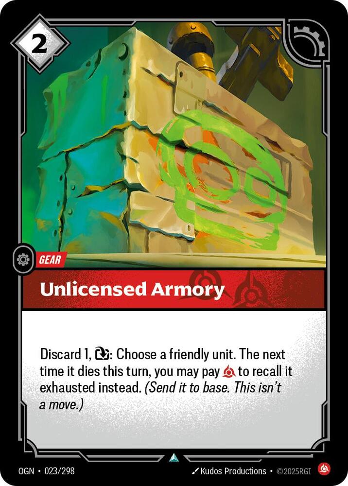 Unlicensed Armory