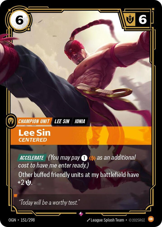 Lee Sin Centered