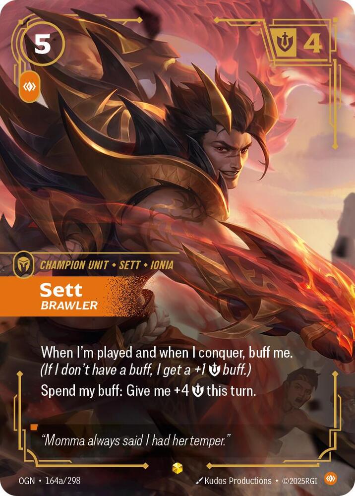 Sett Brawler Alternate Art