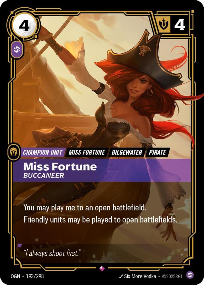 Miss Fortune Buccaneer