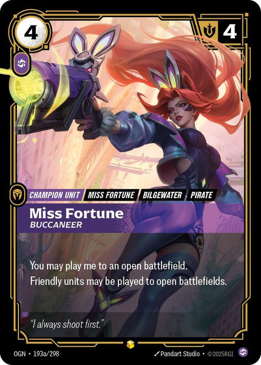 Miss Fortune Buccaneer Alternate Art