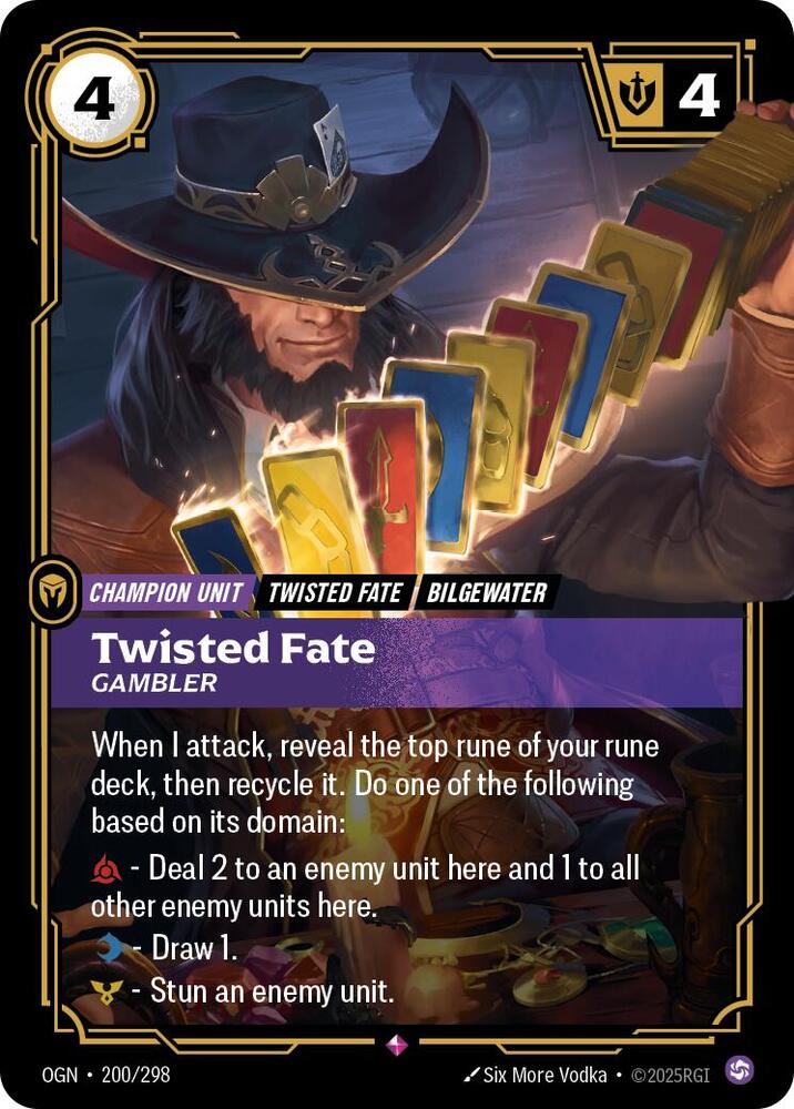 Twisted Fate Gambler