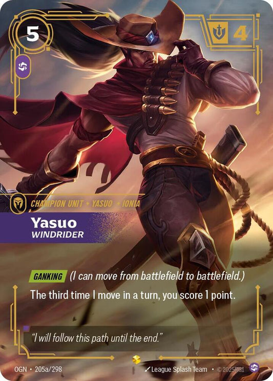 Yasuo Windrider Alternate Art
