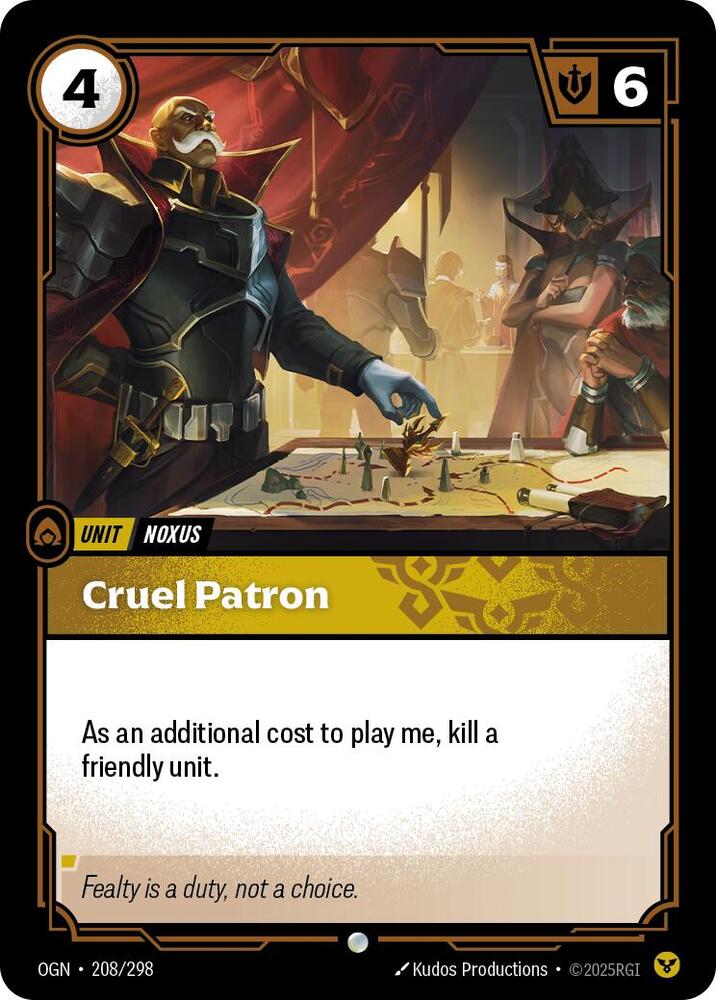 Cruel Patron