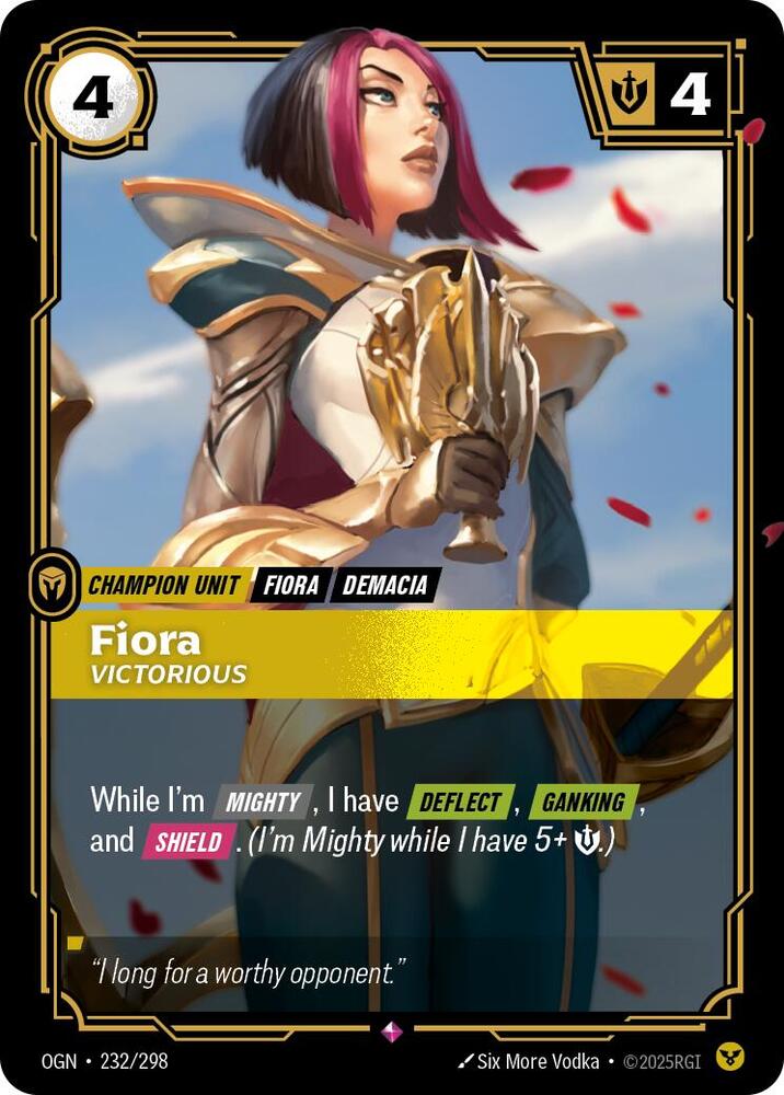 Fiora Victorious