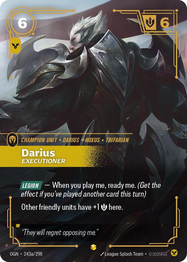 Darius Executioner Alternate Art