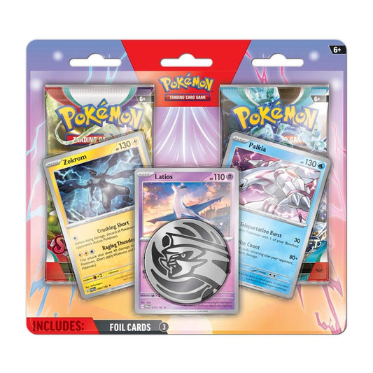 Pokemon TCG: Enhanced 2 PK Blisters - Latios, Zekrom, Palkia