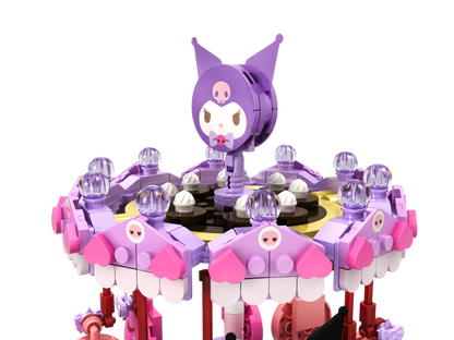 HELLO KITTY - YuMe Blocks Summer Wunderland - Kuromi Swing Ride