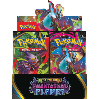 Pokemon TCG Mega Evolutions 2 Phantasmal Flames Booster
