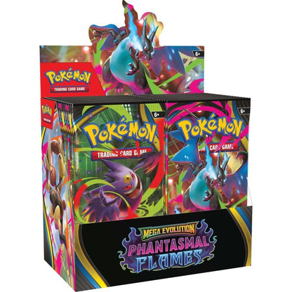 Pokemon TCG Mega Evolutions 2 Phantasmal Flames Booster