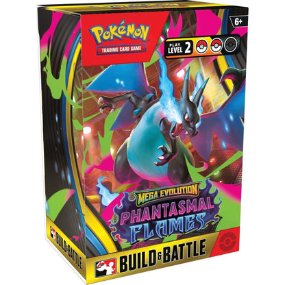 Pokemon TCG: Mega Evolution - Phantasmal Flames Build & Battle Box