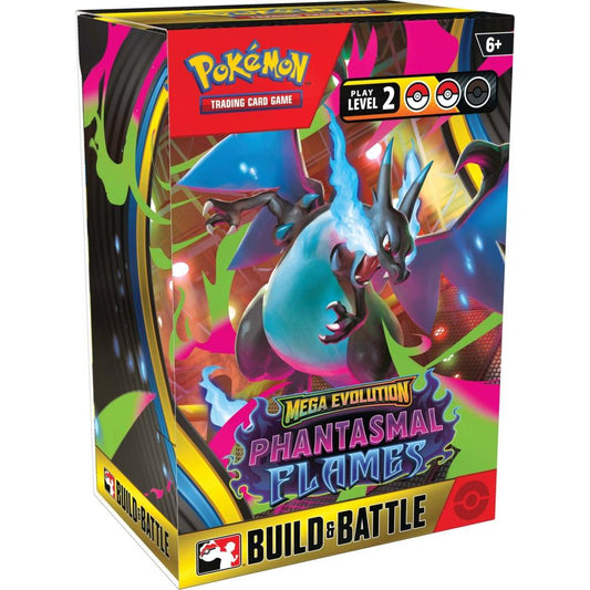 Pokemon TCG: Mega Evolution - Phantasmal Flames Build & Battle Box