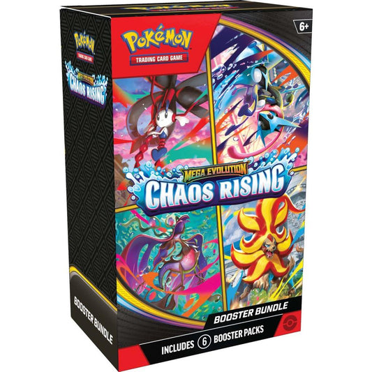 [Pre-Order] Pokémon TCG: Mega Evolution Chaos Rising Booster Bundle