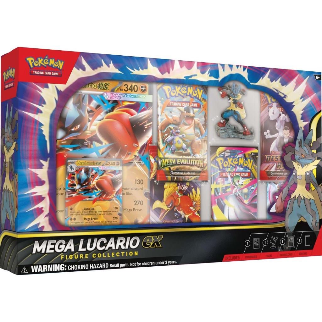 Pokémon TCG: Mega Lucario ex Figure Collection