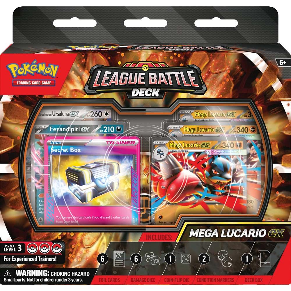 Pokémon TCG Mega Lucario ex League Battle Deck
