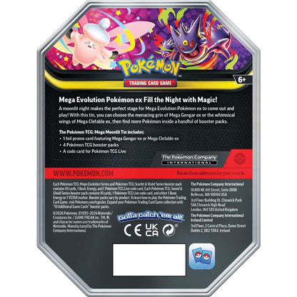 Pokemon TCG: Mega Moonlight Tin