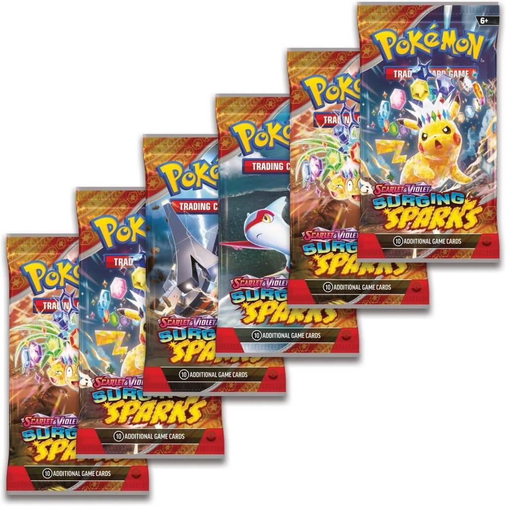 Pokemon TCG Scarlet & Violet 8 Surging Sparks Booster Bundle