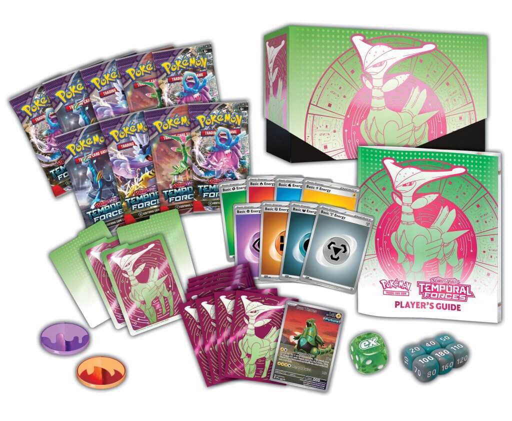 POKÉMON TCG Scarlet & Violet 5 Temporal Forces Elite Trainer Box