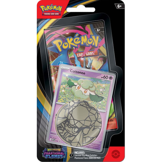 Pokemon TCG Mega Evolutions 2 Phantasmal Flames Checklane Blister