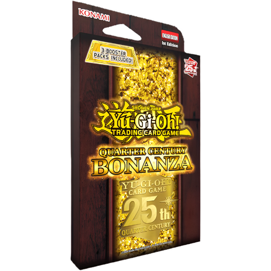 YU-GI-OH! TCG Quarter Century Stampede Collection 3-Booster Tuck Box