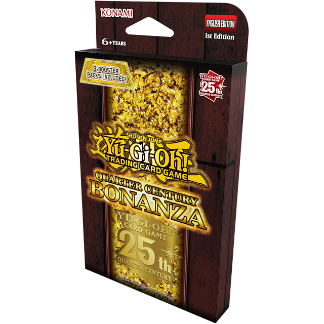 YU-GI-OH! TCG Quarter Century Stampede Collection 3-Booster Tuck Box